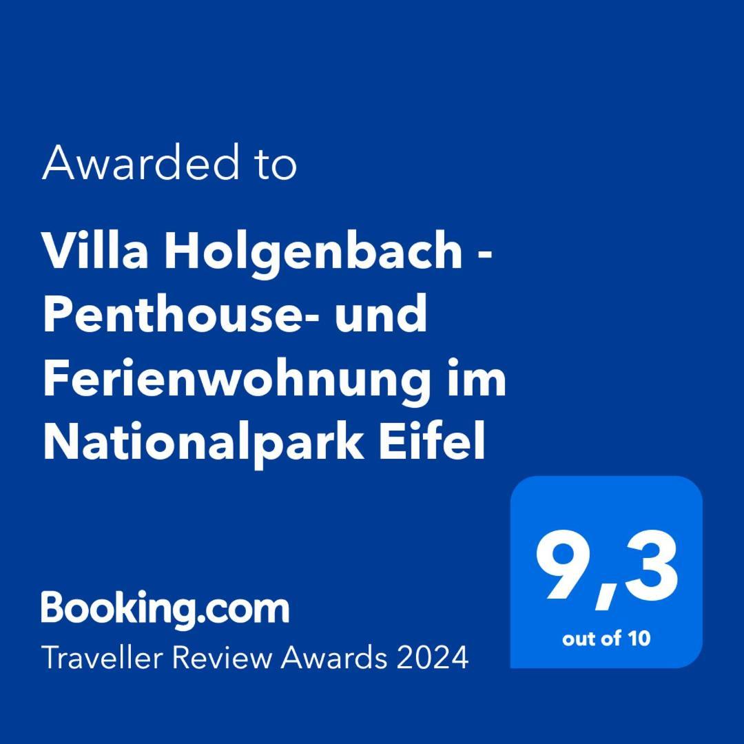 Villa Holgenbach - Penthouse- Und Ferienwohnung Im Nationalpark Eifel Schleiden Extérieur photo